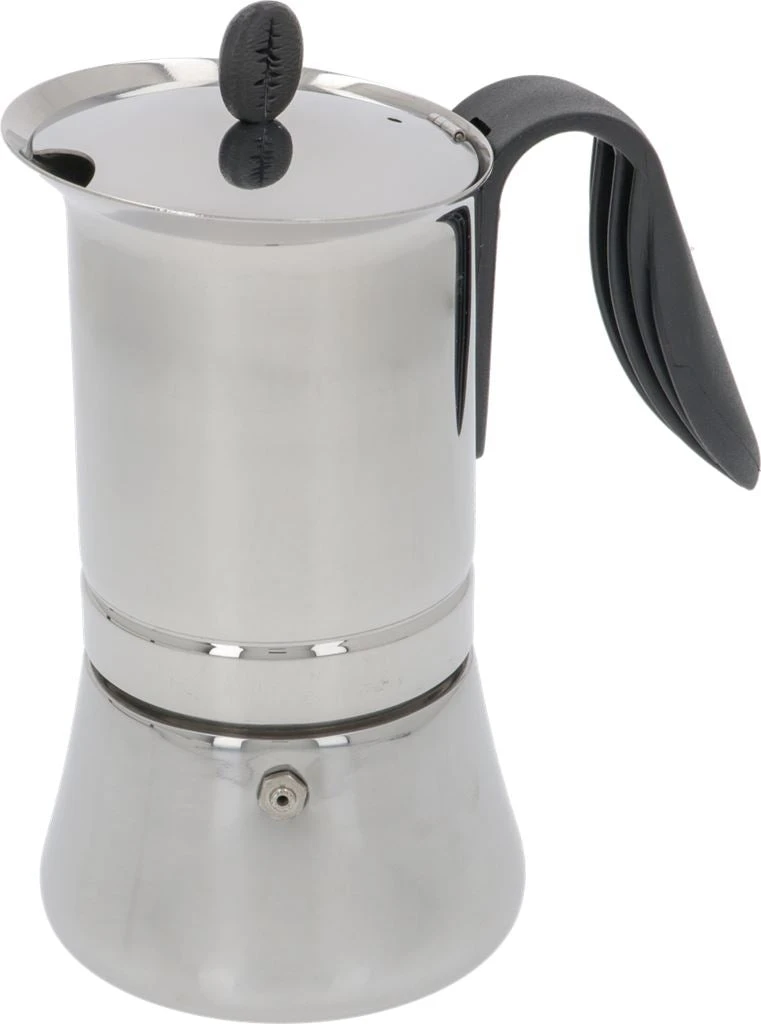 G.A.T. Moka Lady 6-Cup Stainless Steel Moka Pot 3 G.A.T. Moka Lady 6-Cup Stainless Steel Moka Pot