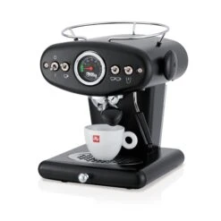 Illy X1 Anniversary E.S.E. Pod & Ground Coffee Machine - Black -Kitchen Appliances Shop 20294 X1 ECO BLACK 3Q CAPP