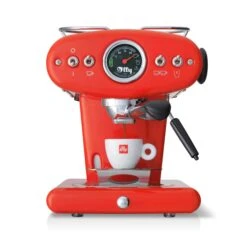 Illy X1 Anniversary E.S.E. Pod & Ground Coffee Machine - Red -Kitchen Appliances Shop 20294 X1 ECO RED FRONT 1 ESP EROG