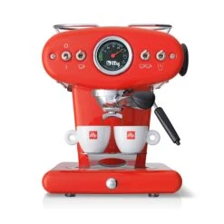 Illy X1 Anniversary E.S.E. Pod & Ground Coffee Machine - Red -Kitchen Appliances Shop 20294 X1 ECO RED FRONT 2 ESP EROG