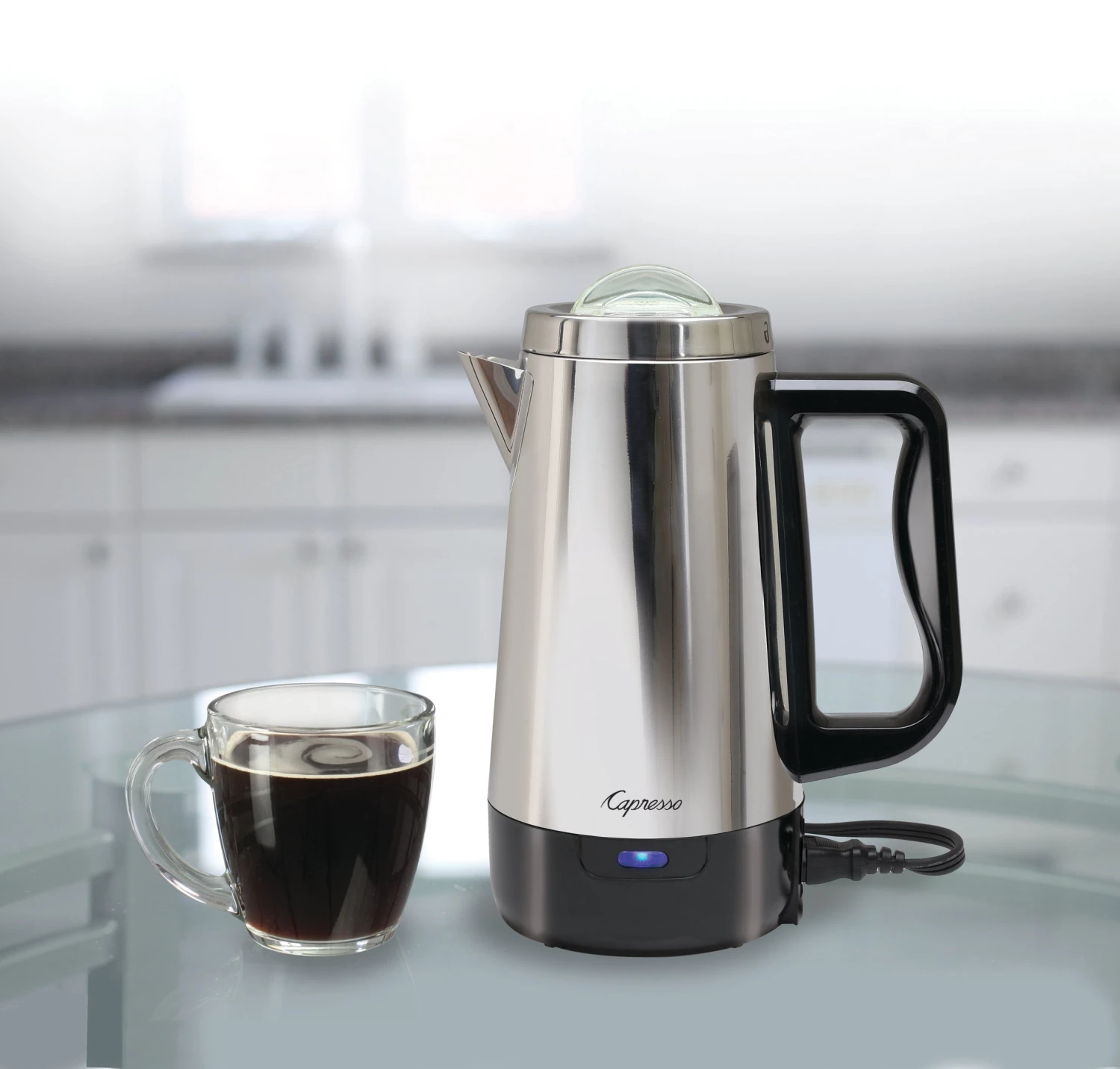 Capresso Perk Electric Percolator 8-Cup 7 Capresso Perk Electric Percolator 8-Cup - Image 5
