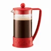 Bodum BRAZIL Coffee Press In Red -Kitchen Appliances Shop 431 original 1 4