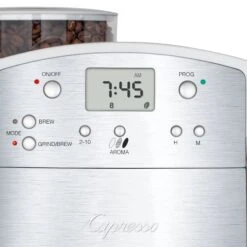 Capresso CoffeeTeam TS - White -Kitchen Appliances Shop 464.02 05
