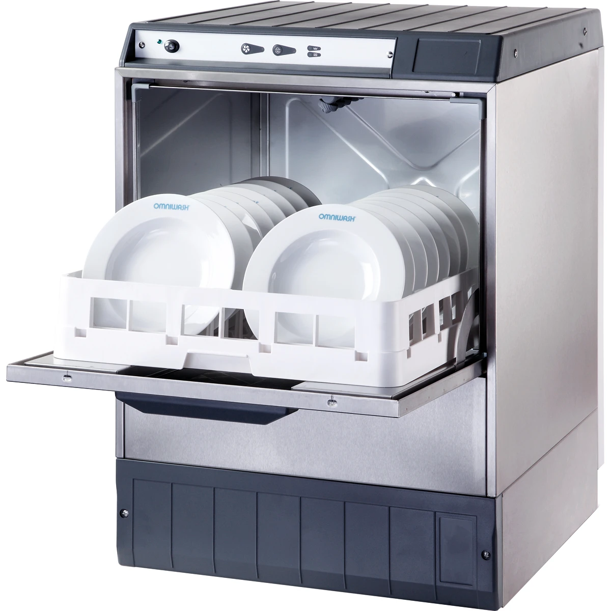 Commercial Dishwasher 540 Plates/hour 500mm Basket Drain Pump Detergent Pump 13A | Omniwash 5000STDDPS 3 Commercial Dishwasher 540 Plates/hour 500mm Basket Drain Pump Detergent Pump 13A | Omniwash 5000STDDPS