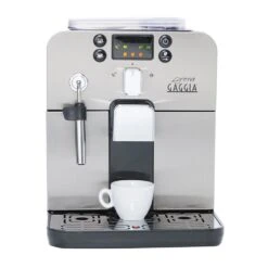 Gaggia Brera Cappuccino Espresso Machine In Black -Kitchen Appliances Shop 5821 original gaggia brera espresso machine in black center 2 5338c122 5715 4c02 8ae9 db0ebf8b160d