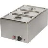 Commercial Bain Marie 3xGN1/3 Including 3 Containers With Lid | Adexa ZCK165B3 -Kitchen Appliances Shop BN3 1200x1200 1