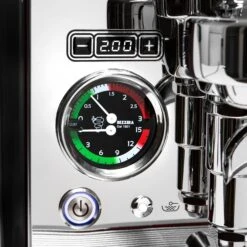 Bezzera Aria PID Espresso Machine With Flow Control - Black With Rosewood -Kitchen Appliances Shop BZARIABLKPIDFC 2