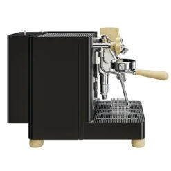 Lelit Bianca V3 Dual Boiler Espresso Machine - Matte Black -Kitchen Appliances Shop BiancaV3MatteBlack Side