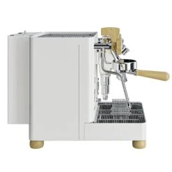 Lelit Bianca V3 Dual Boiler Espresso Machine - Matte White -Kitchen Appliances Shop BiancaV3MatteWhite Side