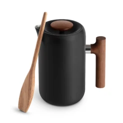 Fellow Clara French Press - Walnut -Kitchen Appliances Shop Clara FrenchPress Walnut AgitationStick