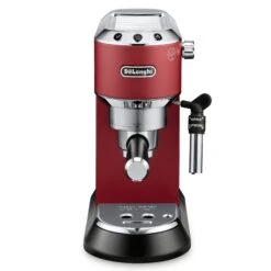 DeLonghi EC685R Dedica DeLuxe Pump Espresso Machine - Red 14 DeLonghi EC685R Dedica DeLuxe Pump Espresso Machine - Red -Kitchen Appliances Shop DedicaDeluxeRed Main
