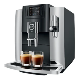 JURA E8 Espresso Machine - Chrome 14 JURA E8 Espresso Machine - Chrome -Kitchen Appliances Shop E8 G2 Chrome Alt
