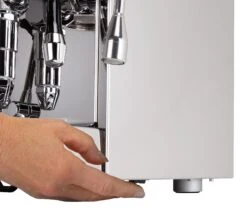 ECM Mechanika VI Slim Espresso Machine -Kitchen Appliances Shop ECMMechanikaVISlimSchaltermitHandDetail