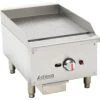Premium Commercial Gas Griddle Smooth Plate 1 Burner 7.5kW Countertop | Adexa EGG16S
