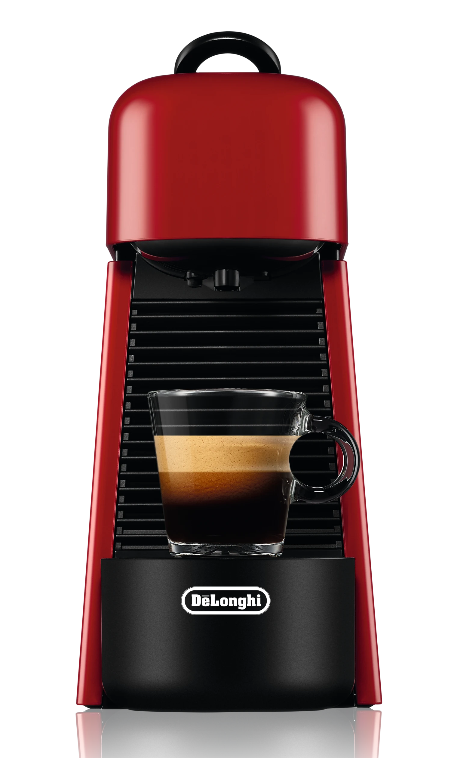 Nespresso Essenza Plus Espresso Machine By DeLonghi - Red 3 Nespresso Essenza Plus Espresso Machine By DeLonghi - Red