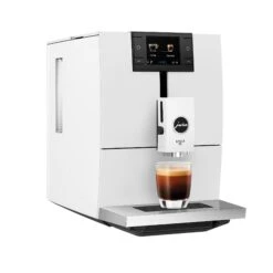 JURA ENA 8 Espresso Machine - Full Nordic White 17 JURA ENA 8 Espresso Machine - Full Nordic White -Kitchen Appliances Shop ENA 8 Full Nordic White NAA angle espresso square