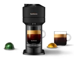 Nespresso Vertuo Next Espresso Machine By DeLonghi - Matte Black -Kitchen Appliances Shop ENV120BM Front