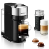 Nespresso Vertuo Next Deluxe Espresso Machine By DeLonghi With Aeroccino - Chrome 1 Nespresso Vertuo Next Deluxe Espresso Machine By DeLonghi With Aeroccino - Chrome -Kitchen Appliances Shop ENV120CAEVertuo Next D Pure Chrome Delonghi 3Quarter Aeroccino