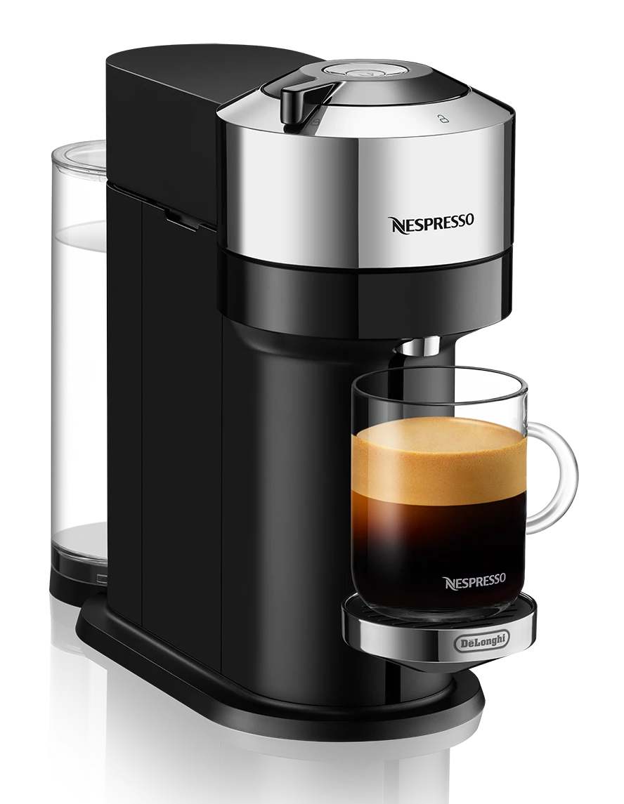 Nespresso Vertuo Next Deluxe Espresso Machine By DeLonghi - Chrome 3 Nespresso Vertuo Next Deluxe Espresso Machine By DeLonghi - Chrome