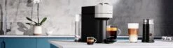 Nespresso Vertuo Next Espresso Machine By DeLonghi With Aeroccino - White -Kitchen Appliances Shop ENV120WAE VERTUO NEXT SHOT 1
