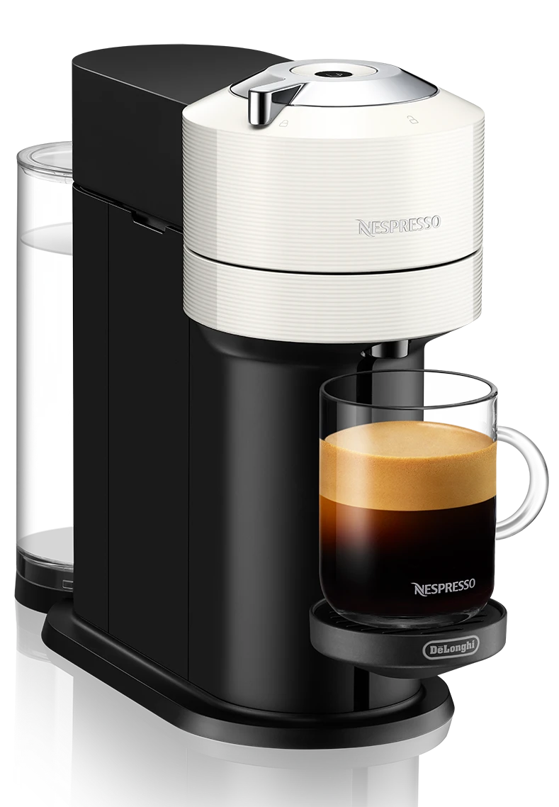 Nespresso Vertuo Next Espresso Machine By DeLonghi - White 3 Nespresso Vertuo Next Espresso Machine By DeLonghi - White