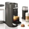 Nespresso Vertuo Plus Deluxe Espresso Machine By DeLonghi With Aeroccino - Titan -Kitchen Appliances Shop ENV155TAE