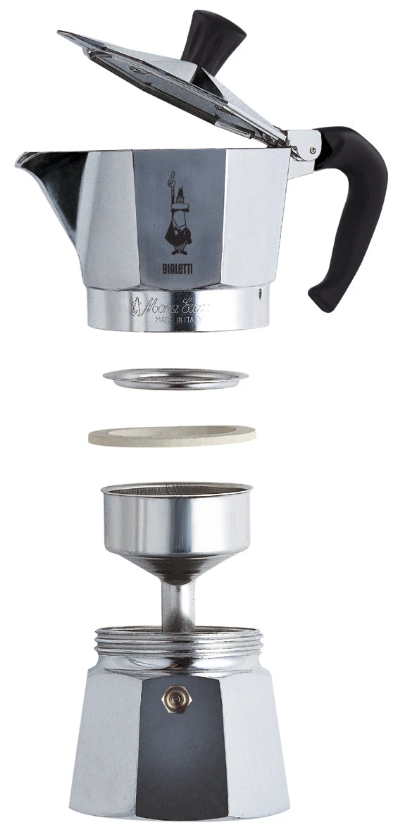 Bialetti Moka Express 6-Cup Moka Pot 4 Bialetti Moka Express 6-Cup Moka Pot - Image 2