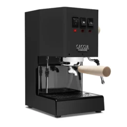 Gaggia Classic Evo Pro Espresso Machine In Thunder Black With Tiger Maple 10 Gaggia Classic Evo Pro Espresso Machine In Thunder Black With Tiger Maple -Kitchen Appliances Shop GACLASSICEVOPROBLKTM Black Maple Single EVO 1153