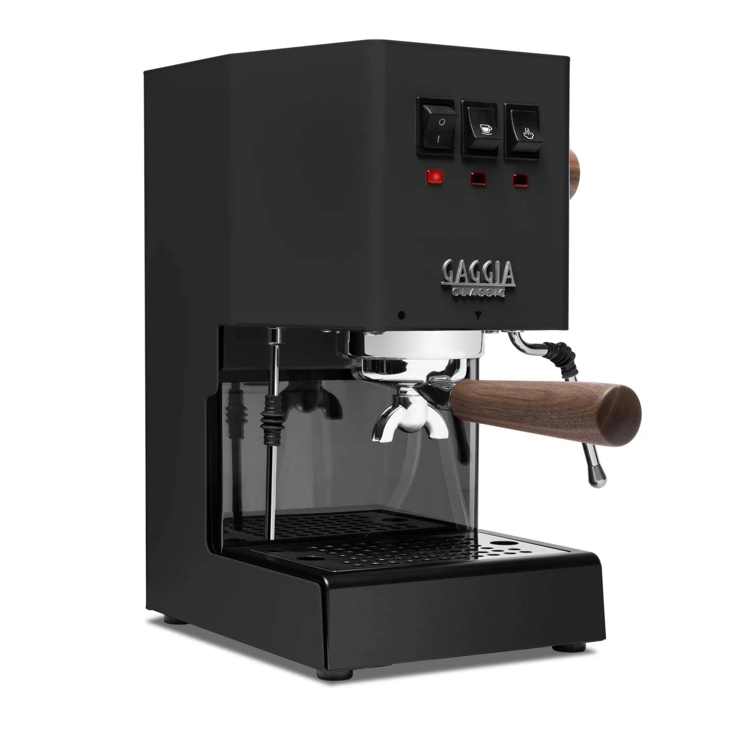 Gaggia Classic Evo Pro Espresso Machine In Thunder Black With Walnut 4 Gaggia Classic Evo Pro Espresso Machine In Thunder Black With Walnut - Image 2