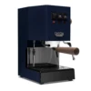 Gaggia Classic Evo Pro Espresso Machine In Classic Blue With Walnut -Kitchen Appliances Shop GACLASSICEVOPROBLUWL Blue Walnut Bottomless EVO 1153