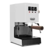 Gaggia Classic Evo Pro Espresso Machine In Polar White With Walnut 2 Gaggia Classic Evo Pro Espresso Machine In Polar White With Walnut -Kitchen Appliances Shop GACLASSICEVOPROWHTWL White Walnut Bottomless EVO 1153