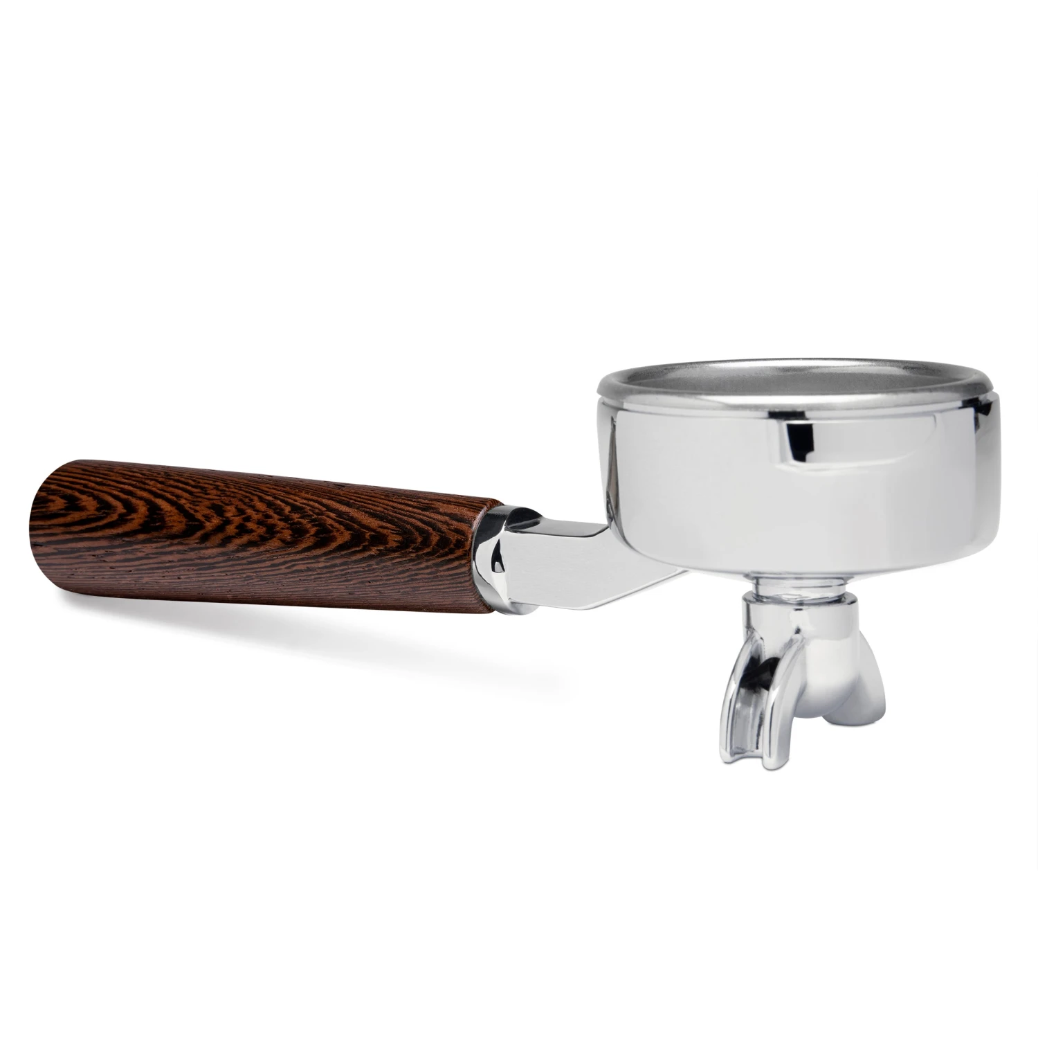 Wenge Double Spout Gaggia Portafilter 3 Wenge Double Spout Gaggia Portafilter