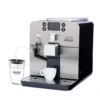 Gaggia Brera Cappuccino Espresso Machine In Black -Kitchen Appliances Shop Gaggia BreraBlack GlassMilkFrother Left