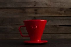 Saint Anthony Industries C70 Ceramic Pourover Brewer - Red 7 Saint Anthony Industries C70 Ceramic Pourover Brewer - Red -Kitchen Appliances Shop IMG 35785