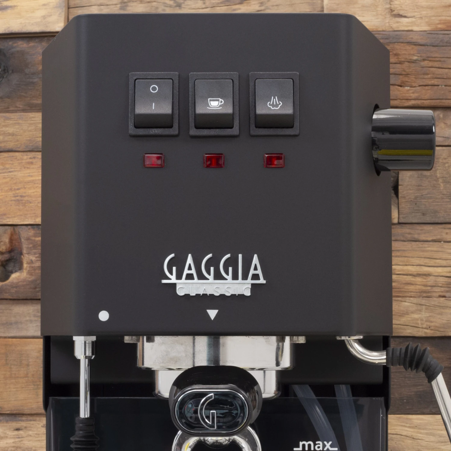Gaggia Classic Evo Pro Espresso Machine In Thunder Black With Walnut 8 Gaggia Classic Evo Pro Espresso Machine In Thunder Black With Walnut - Image 6