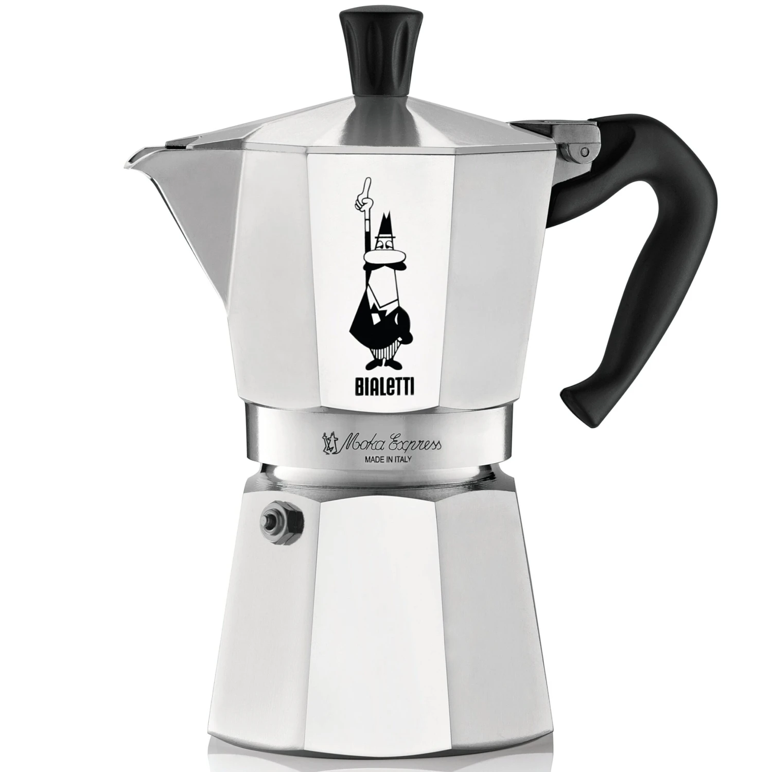 Bialetti Moka Express 6-Cup Moka Pot 3 Bialetti Moka Express 6-Cup Moka Pot