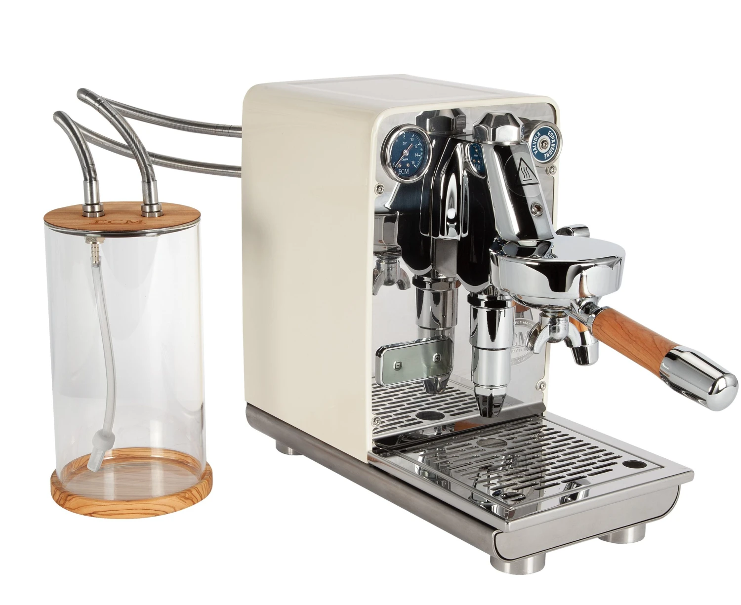 ECM Puristika Single-Boiler Espresso Machine Cream 4 ECM Puristika Single-Boiler Espresso Machine Cream - Image 2