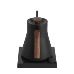 Fellow Stagg EKG Pro Studio Edition 1L Pour Over Kettle - Matte Black With Walnut Accents -Kitchen Appliances Shop StaggEKGProStudioEdition MatteBlackWalnut WithBase 3