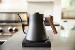 Fellow Stagg EKG 0.9L Kettle - Black And Walnut -Kitchen Appliances Shop TG7A5050StaggEKGwoodwalnut