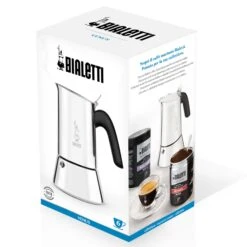 Bialetti Venus 6-Cup Stainless Steel Moka Pot -Kitchen Appliances Shop Venus BoxFront