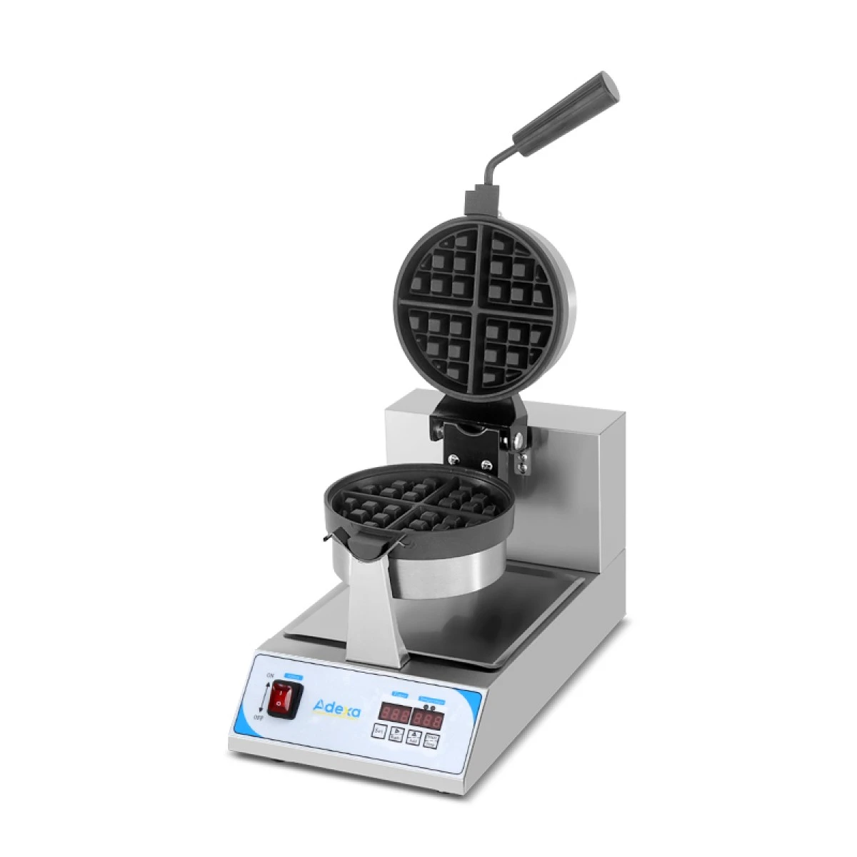 Commercial Waffle Maker Single Round | Adexa WFR1 3 Commercial Waffle Maker Single Round | Adexa WFR1