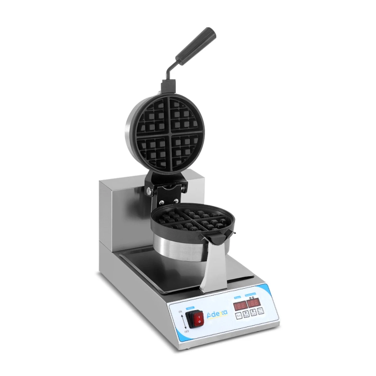 Commercial Waffle Maker Single Round | Adexa WFR1 4 Commercial Waffle Maker Single Round | Adexa WFR1 - Image 2