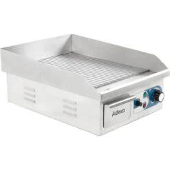 Commercial Griddle Ribbed Small 1 Zone 2kW Electric | Adexa WHEG810AR