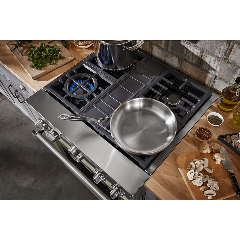 KitchenAid® 30'' Smart Commercial-Style Dual Fuel Range With 4 Burners 4 KitchenAid® 30'' Smart Commercial-Style Dual Fuel Range With 4 Burners - Image 2