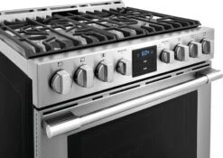 Frigidaire Professional 30" Front Control Gas Range With Air Fry -Kitchen Appliances Shop frazmqftivwn