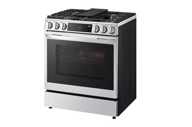 LG 6.3 Cu. Ft. Smart Wi-fi Enabled ProBake® Convection InstaView® Dual Fuel Slide-In Range With Air Fry 5 LG 6.3 Cu. Ft. Smart Wi-fi Enabled ProBake® Convection InstaView® Dual Fuel Slide-In Range With Air Fry - Image 3