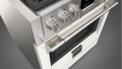 30" All Gas Pro Range - Matte White -Kitchen Appliances Shop frbwmejpcrgx