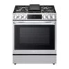 LG 6.3 Cu. Ft. Smart Wi-fi Enabled ProBake® Convection InstaView® Dual Fuel Slide-In Range With Air Fry -Kitchen Appliances Shop frbxlhwemueq