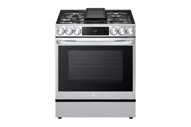 LG 6.3 Cu. Ft. Smart Wi-fi Enabled ProBake® Convection InstaView® Dual Fuel Slide-In Range With Air Fry 3 LG 6.3 Cu. Ft. Smart Wi-fi Enabled ProBake® Convection InstaView® Dual Fuel Slide-In Range With Air Fry