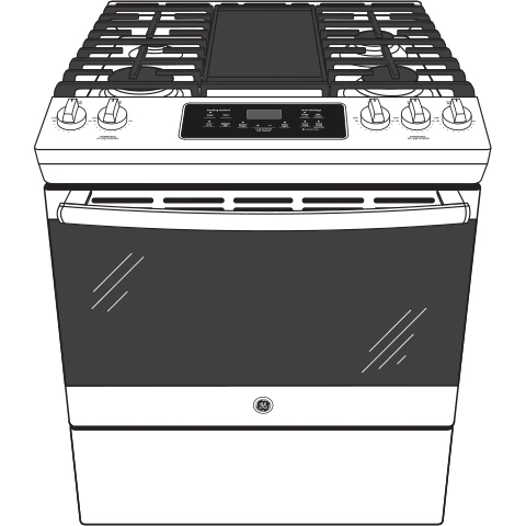 GE® 30" Slide-In Front Control Gas Range 17 GE® 30" Slide-In Front Control Gas Range - Image 15